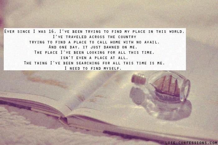 Life Confessions post
